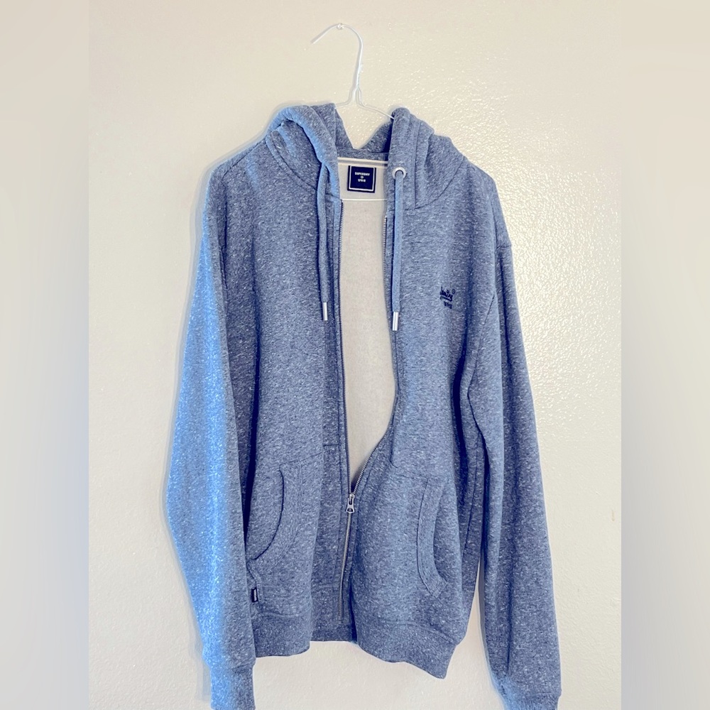 Superdry comfy zip up hoodie.